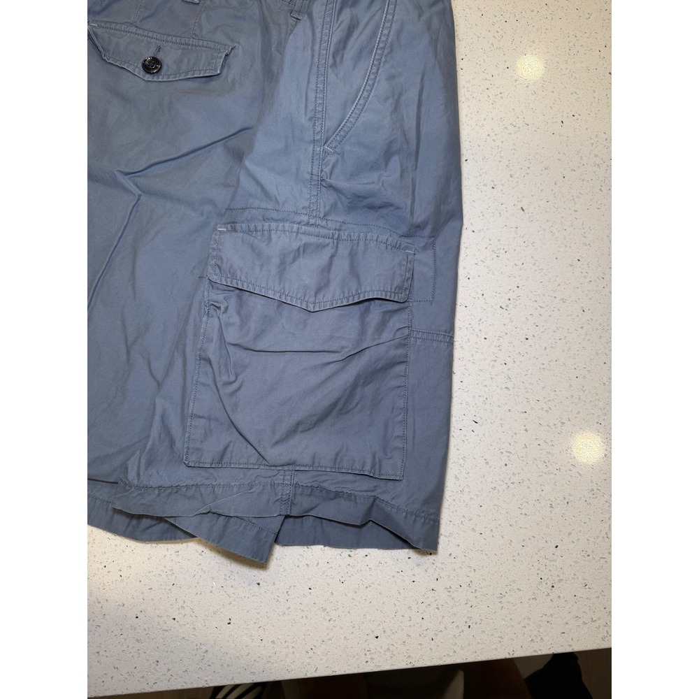 Polo Ralph Lauren Mens Cargo Shorts Blue Gray Utility Canvas Classic Fit Size 40 - Picture 3 of 7